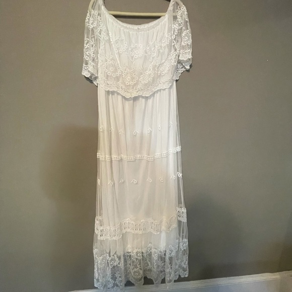 Wedding dress, maternity photo shoot dress XXL - Picture 5 of 5